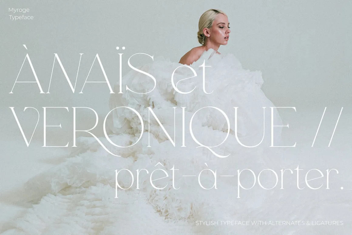 MYROGE elegant & stylish serif