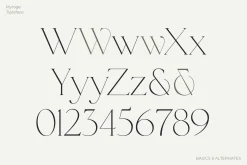 MYROGE elegant & stylish serif