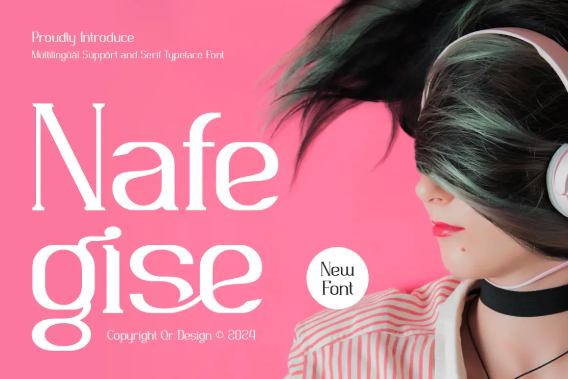 Nafegise - Elegant Serif Typeface