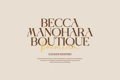 Naomi Modern Serif Font