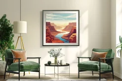 National Park Poster Illustrations