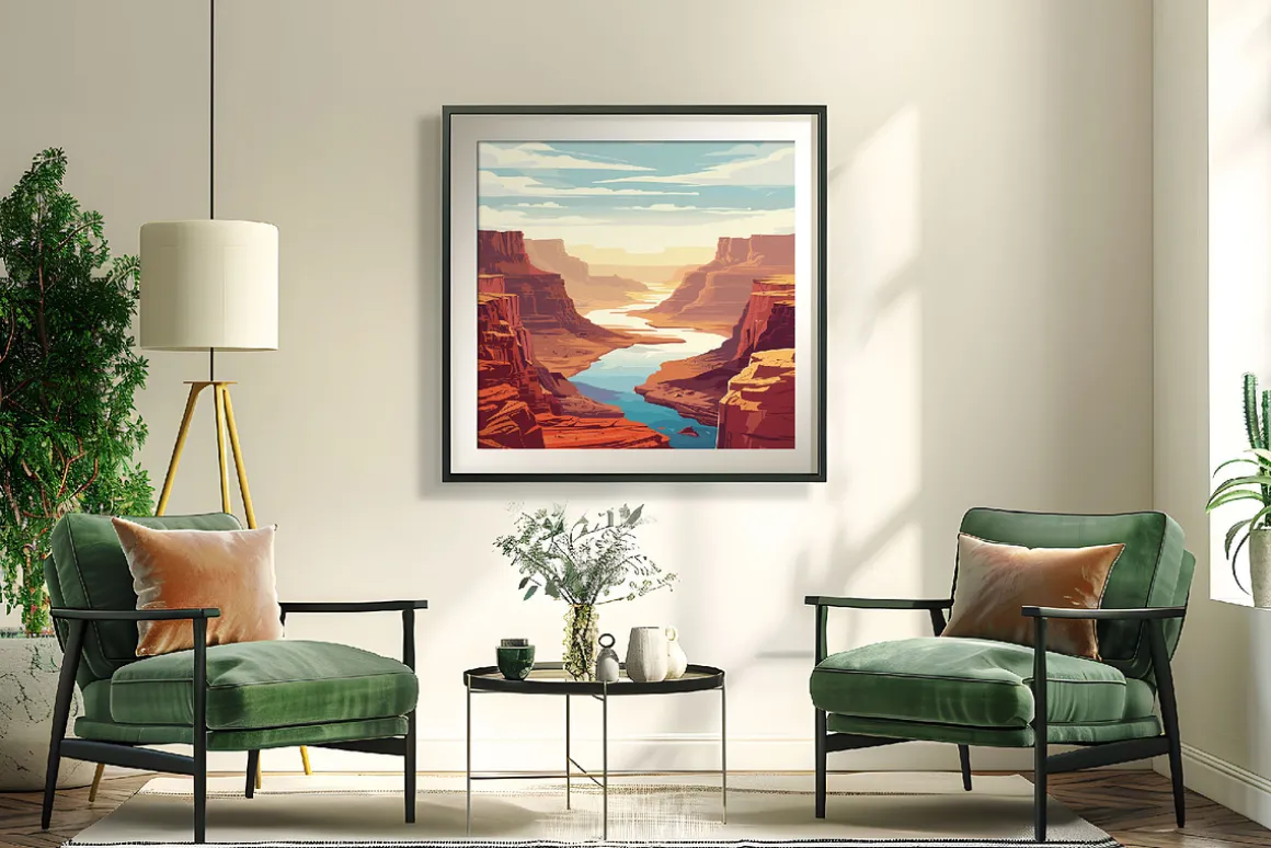 National Park Poster Illustrations