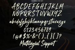 Natiques - Handlettering Brush Font