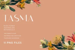 Native Australian Digital Flowers