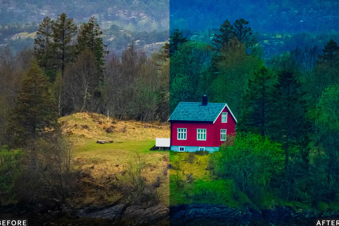Nature Cinematic Lightroom Presets