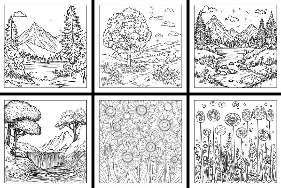 Nature Coolest Coloring Pages