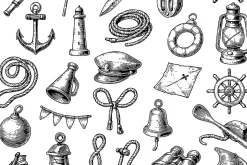 Nautical Marine Icon Collection