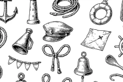 Nautical Marine Icon Collection
