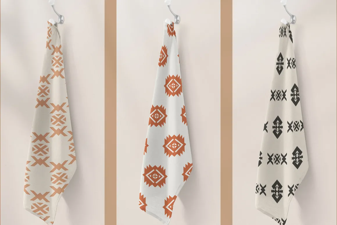 30 Navajo Minimal Vector Patterns