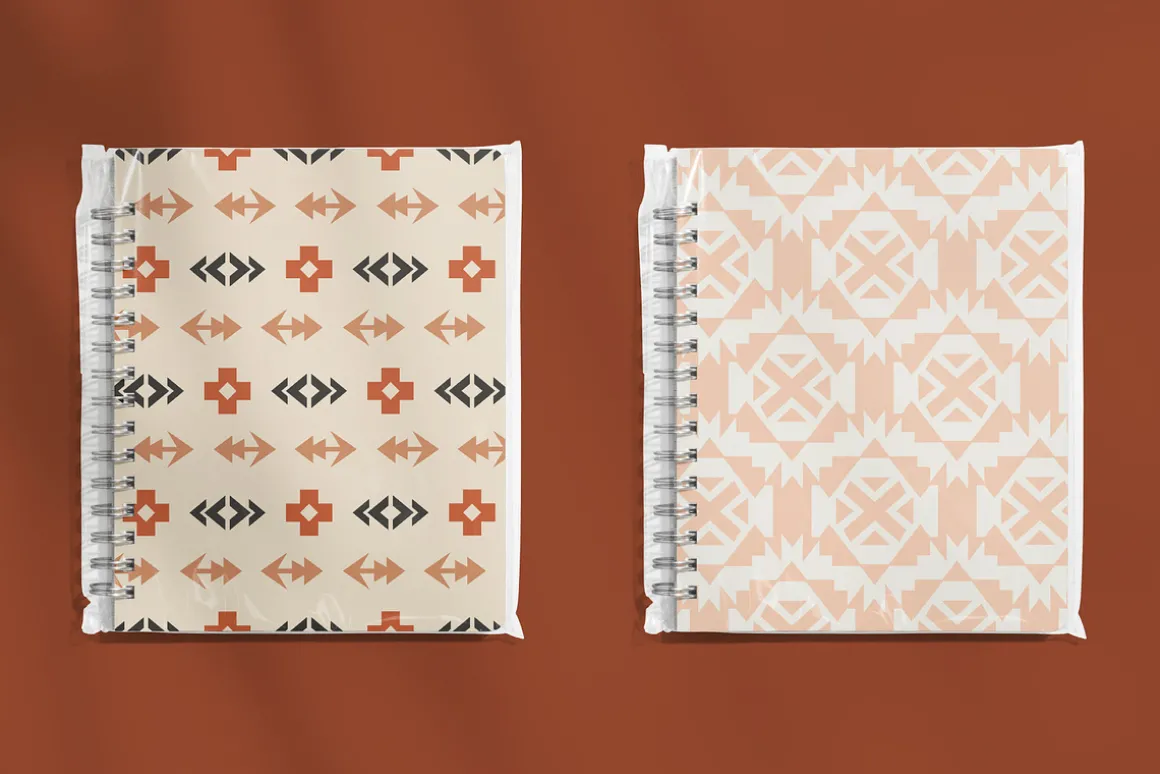 30 Navajo Minimal Vector Patterns