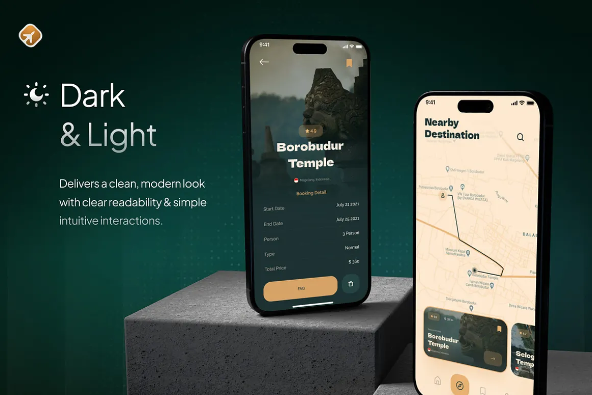 Navel - Tour & Travel Booking UI Kit