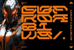NCL GESROB - Cyberpunk Font