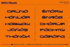 NCL GESROB - Cyberpunk Font