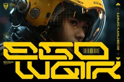 NCL GESROB - Cyberpunk Font