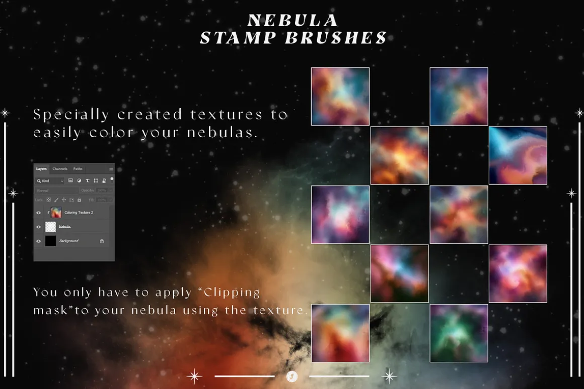 Nebula Stamp Brushes