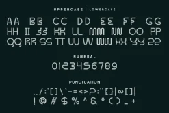 Neon Yiwe - Light Party Font