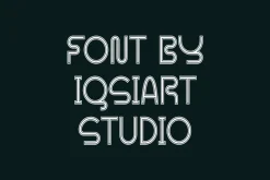 Neon Yiwe - Light Party Font