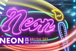 NEON Brush Set