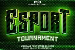 15 Neon 3d text effect font Bundle