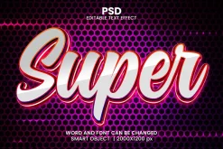15 Neon 3d text effect font Bundle