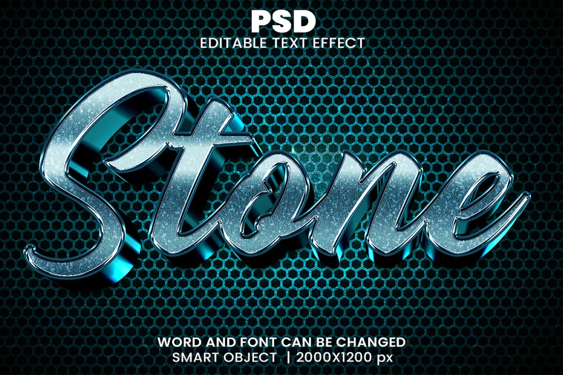 15 Neon 3d text effect font Bundle