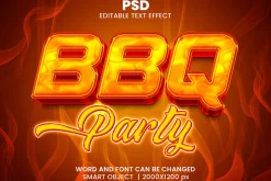 15 Neon 3d text effect font Bundle