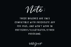 Neon Procreate Brush Kit