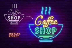 Neon Sign-Illustrator Effects
