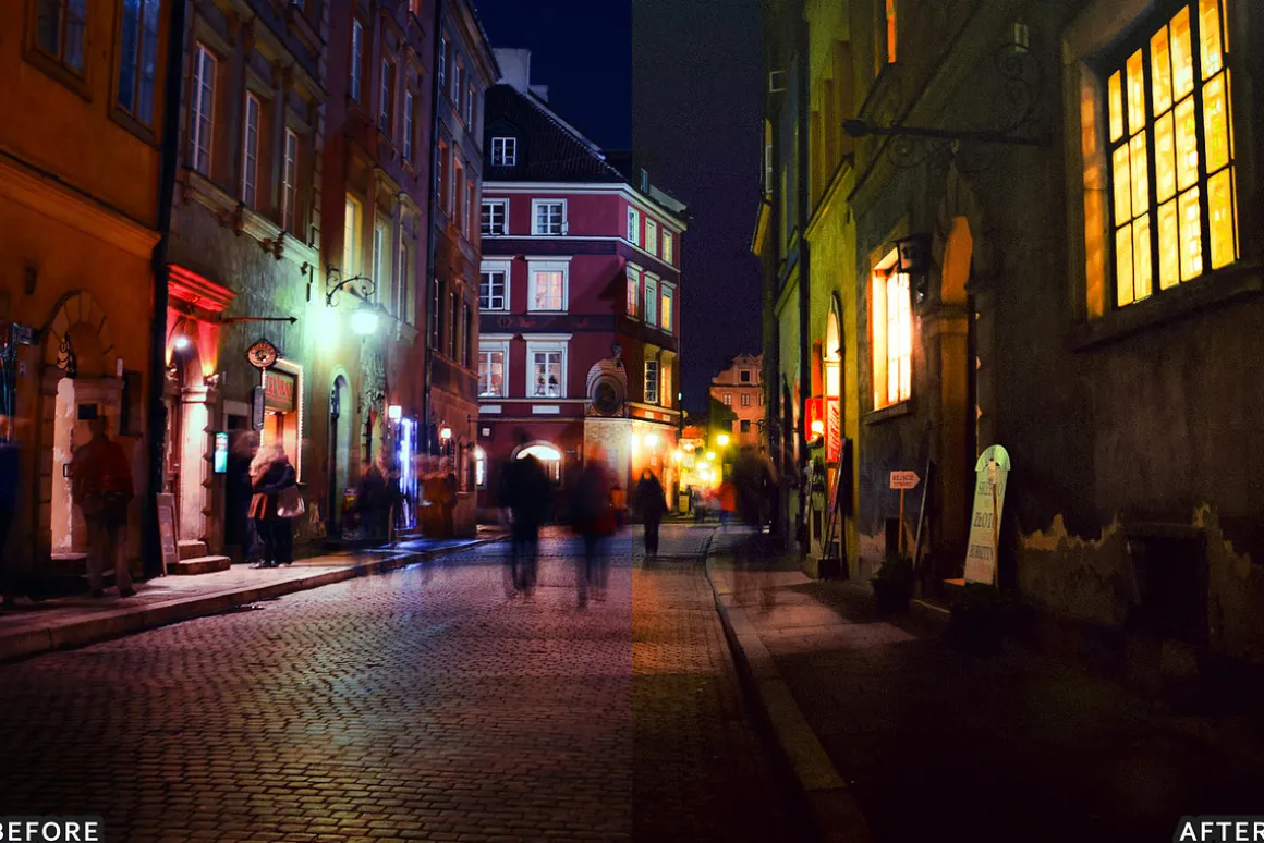 Neon Street Lightroom Presets