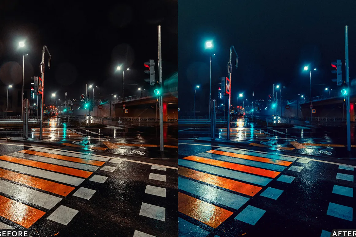 Neon Street Lightroom Presets