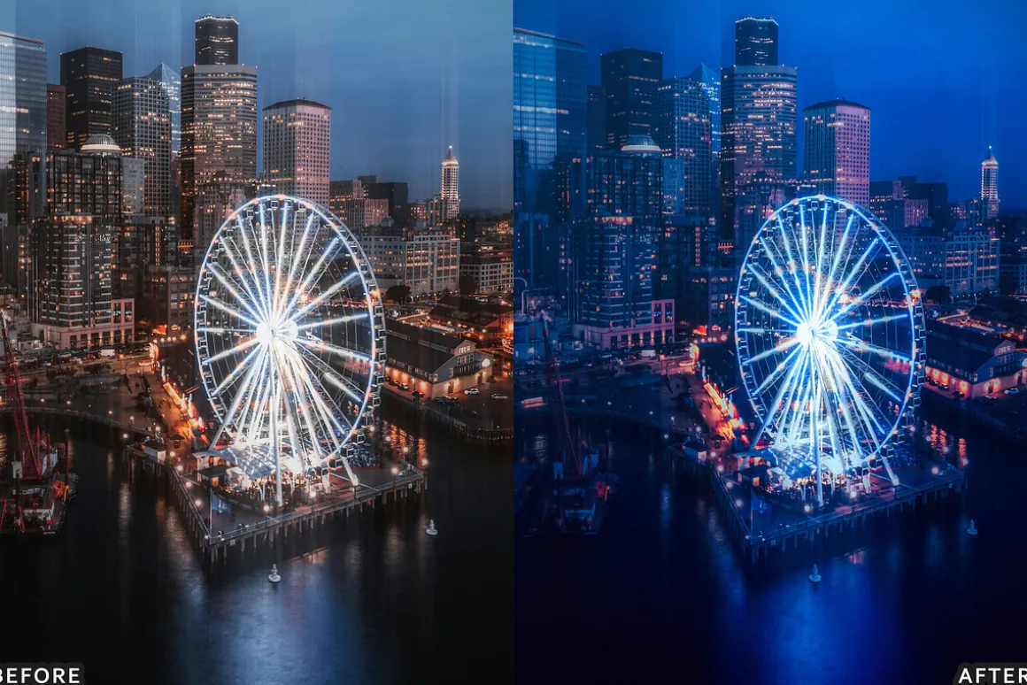 Neon Street Lightroom Presets