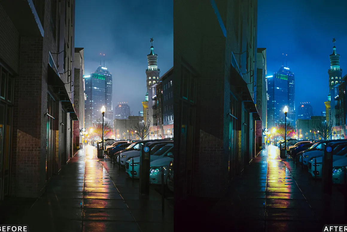 Neon Street Lightroom Presets
