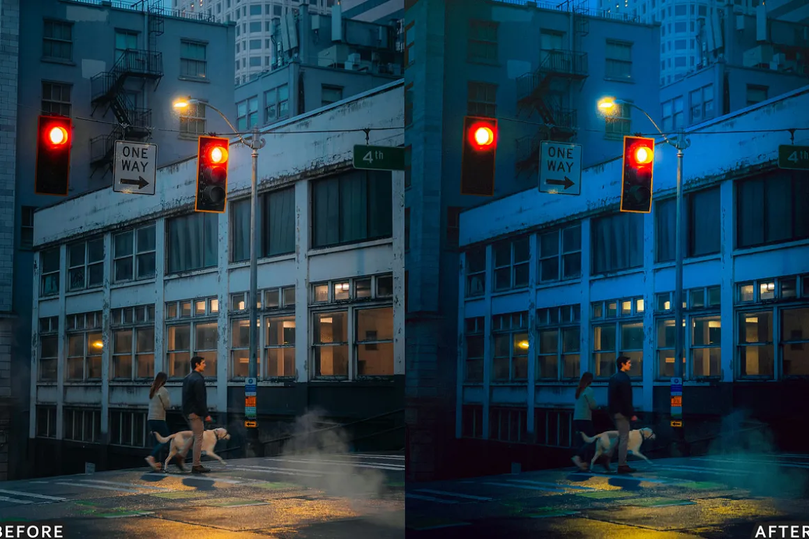 Neon Street Lightroom Presets