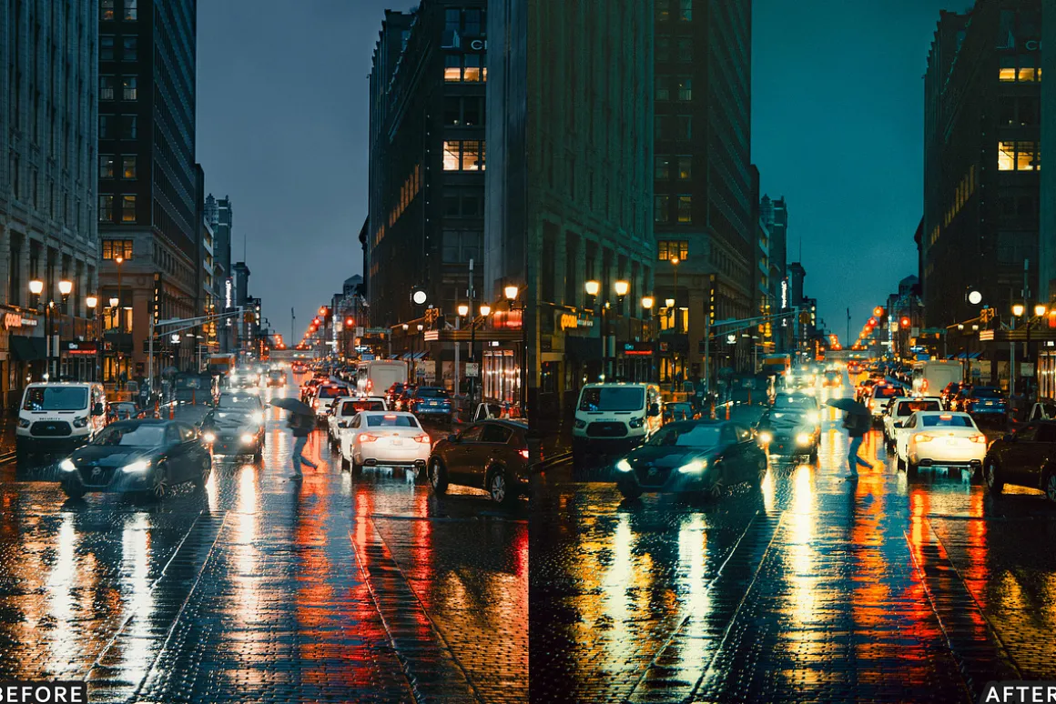 Neon Street Lightroom Presets