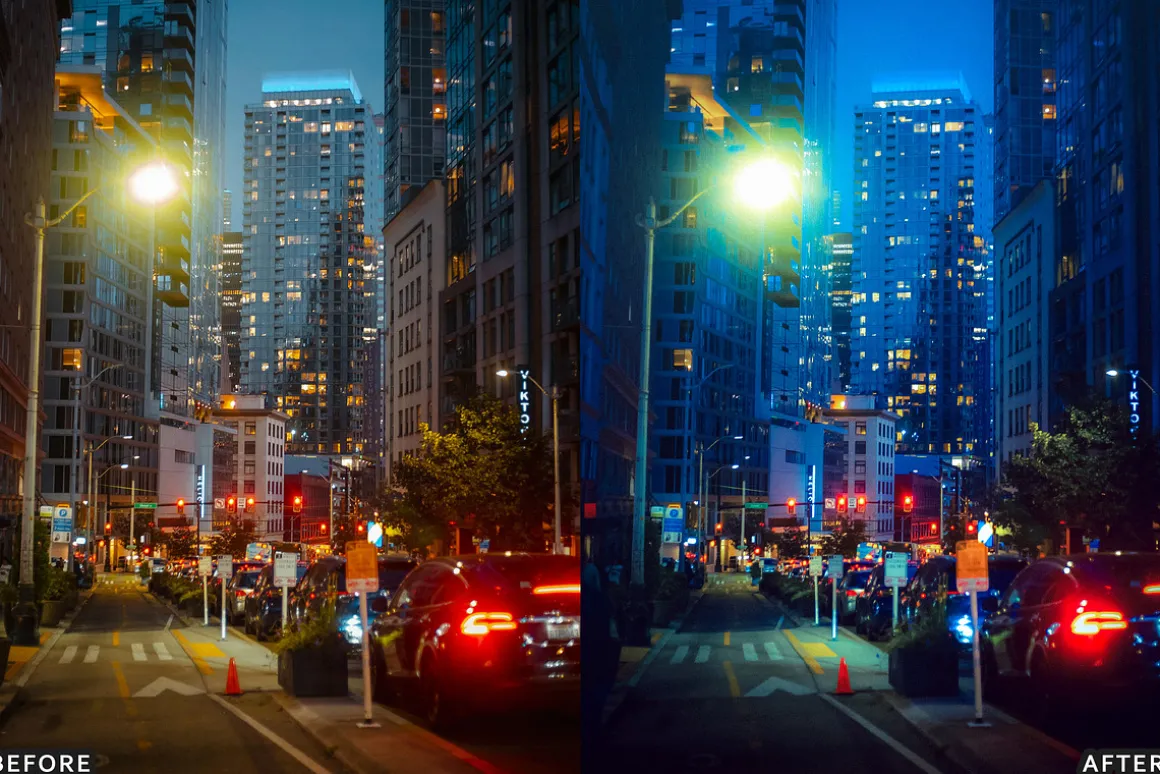 Neon Street Lightroom Presets