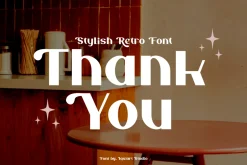 Nesyta Rafode - Stylish Retro Font
