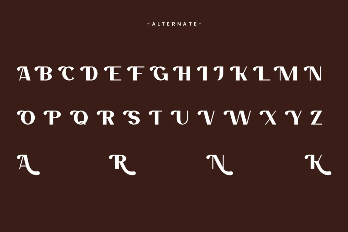 Nesyta Rafode - Stylish Retro Font
