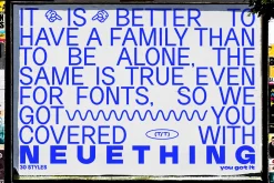 Neuething Sans Family: 30 Fonts