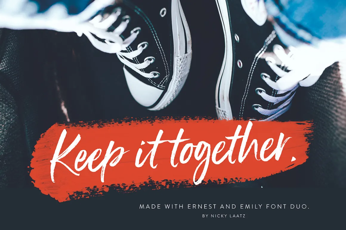 NEW!Ernest & Emily Font Duo