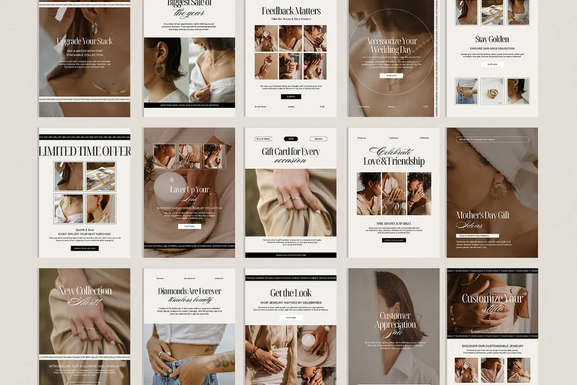 Newsletter Email Canva Template