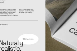 Newsprint Magazine Mockup Set