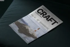 Newsprint Magazine Mockup Set