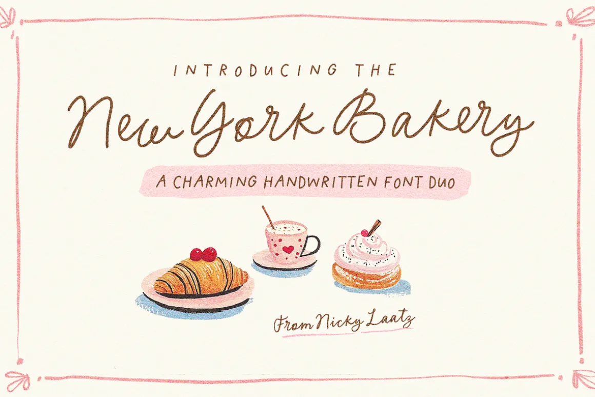 New York Bakery Font Duo