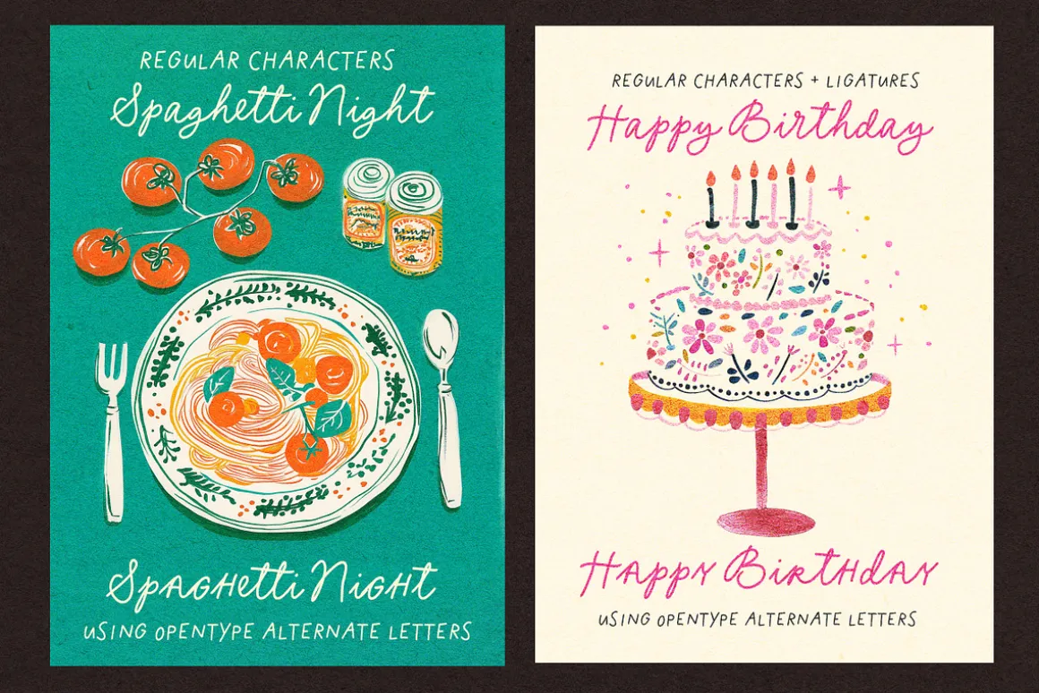New York Bakery Font Duo