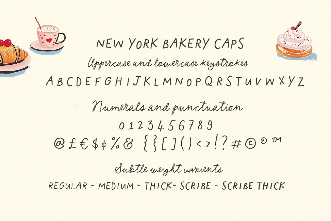 New York Bakery Font Duo