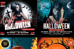 100 Night Club Flyer Bundle