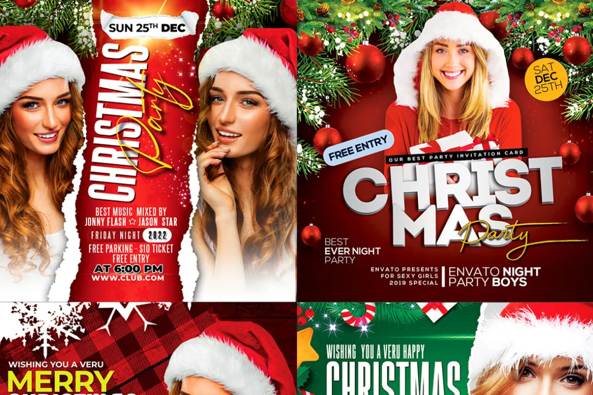 100 Night Club Flyer Bundle