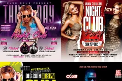 100 Night Club Flyer Bundle