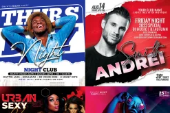 100 Night Club Flyer Bundle