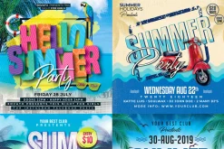 100 Night Club Flyer Bundle